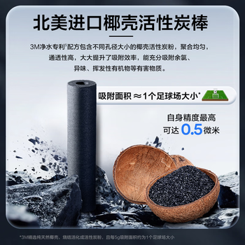 3M净水器小甜矿家用净水机0废水矿物质直饮智能2.2L/分大流量700G过滤器SW20 3M净水器小甜矿家用净水机0废水矿物质直饮智能2.2L/分大流量700G过滤器SW20