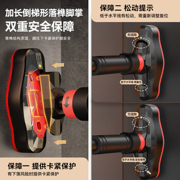 京东京造 家用单杠室内引体向上器 成人免打孔门上健身器材运动吊杆中款