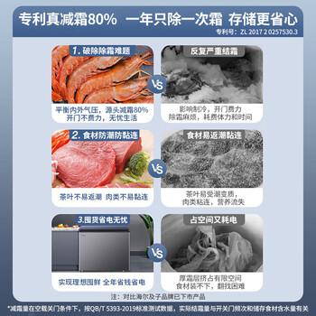 海尔（Haier）宝蓝冰柜100升家用小型零下35度超低温无需频繁除霜速冻冷冻/冷藏保鲜BC/BD-100GHPCJZ