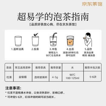 茶有食生日礼物茶叶礼盒送女生 武夷特级金骏眉200g 高级实用送父母长辈