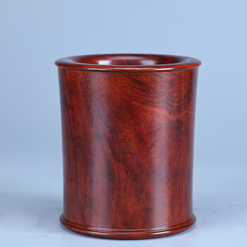 紫檀笔筒木雕品牌及商品- 京东