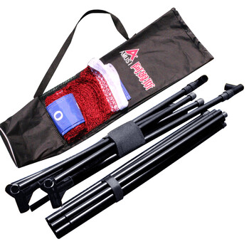 阿姆斯AMUSI羽毛球网架 便携式移动羽毛球架 5.1米标准型 可调节高度 赠球网 阿姆斯AMUSI羽毛球网架 便携式移动羽毛球架 5.1米标准型 可调节高度 赠球网