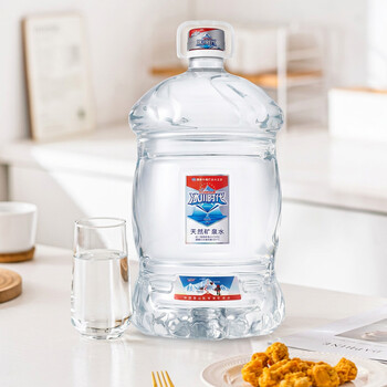冰川时代天然矿泉水弱碱性家庭大桶装水饮用水4.5L*4桶整箱泡茶水京东自营