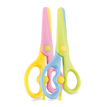 晨光（M&G）135mm米菲中小学生卡通手工小剪刀儿童花边剪纸刀颜色随机ASS91340 单把装