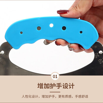 易利丰（elifo）钥匙圈环房东钥匙盘管理编号钥匙收纳神器钥匙串钥匙扣标签牌分类不锈钢盘30位带手柄配31个标记牌