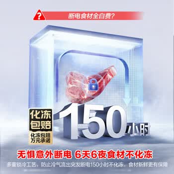 容声200L单温家用冰柜-40℃深冷速冻电脑精控每1度冰箱减霜节能冷柜BD/BC-200ZMSYB