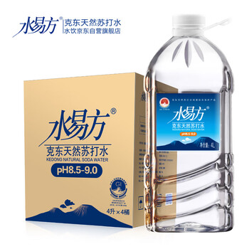 水易方 克东天然苏打水4L*4桶 矿泉水无汽饮用水 水易方 克东天然苏打水4L*4桶 矿泉水无汽饮用水