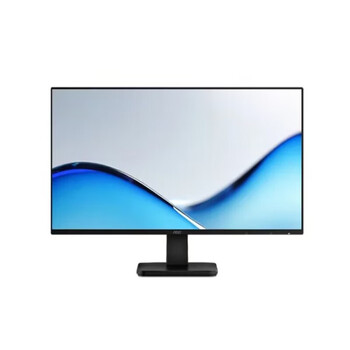 AOC办公显示器 23.8英寸全高清 IPS低蓝光 100Hz HDMI+VGA 三维边框 电脑办公显示屏 24E30H