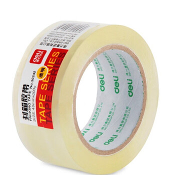 得力30249超市封箱胶带48mm*200y*50um(卷)(普透) 得力30249超市封箱胶带48mm*200y*50um(卷)(普透)