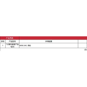 朴赛PTA642-D RTX 4090 24G涡轮GPU卡适用于服务器工作站主机