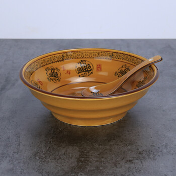 创意商用陶瓷面碗重庆小面碗牛肉拉面碗烩面碗米粉酸辣粉碗馄饨碗 7