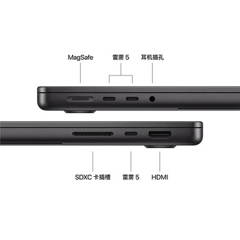苹果2026款MacBookPro14英寸M5 Pro(15+16核)48GB 1TB深空黑纳米玻璃70W电源 Z1ML002PC【企业专享】 苹果2026款MacBookPro14英寸M5 Pro(15+16核)48GB 1TB深空黑纳米玻璃70W电源 Z1ML002PC【企业专享】