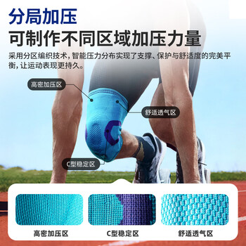 LP运动护膝双弹簧支撑篮球羽毛球跑步户外护具装备精锐170xt蓝色L LP运动护膝双弹簧支撑篮球羽毛球跑步户外护具装备精锐170xt蓝色L