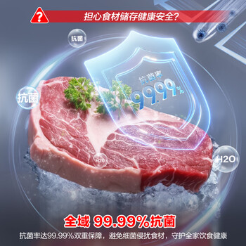 容声200L单温家用冰柜-40℃深冷速冻电脑精控每1度冰箱减霜节能冷柜BD/BC-200ZMSYB