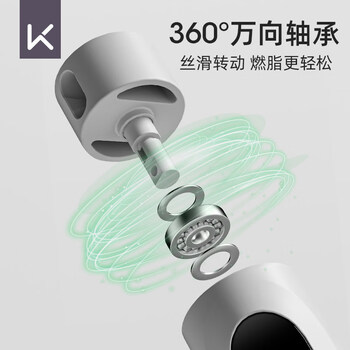 Keep跳绳成人计数燃脂减肥专用暴瘦健身学生中考考试-灰色长绳