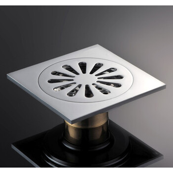 科勒地漏 全铜地漏隐形防臭卫生间淋浴房阳台防反水防虫防堵地漏隐藏