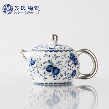 景德镇陶瓷茶壶- 京东
