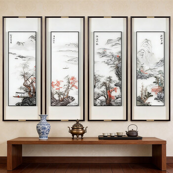 梅兰竹菊装饰画价格报价行情- 京东