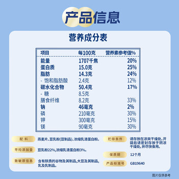 桂格（QUAKER）乳清蛋白燕麦片630克（35g*18袋）添加进口乳清蛋白 含牛乳