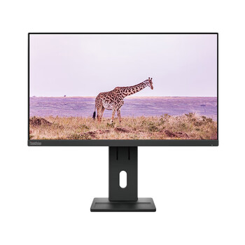 联想电脑办公显示器 23.8英寸 2K IPS屏 升降旋转 HDMI+DP接口 可壁挂 多功能显示屏 TS24q-30