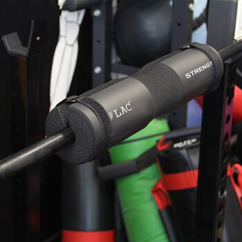 LAC护肩深蹲垫防护套杠铃运动护肩健身男性力量举女性杠铃杆套 黑色 LAC护肩深蹲垫防护套杠铃运动护肩健身男性力量举女性杠铃杆套 黑色