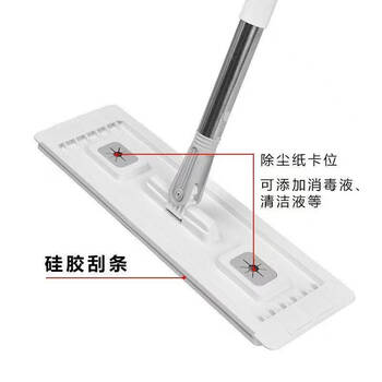 侑家良品平板拖把40CM杆长135CM共3布家用一拖净免手洗带桶洗衣机拖把套装
