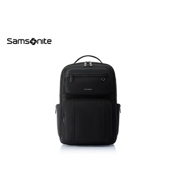 新秀丽（Samsonite）电脑包双肩包商务背包笔记本包休闲都市36B*09019 黑色 16英寸 