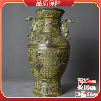 青铜器花瓶价格及图片表- 京东