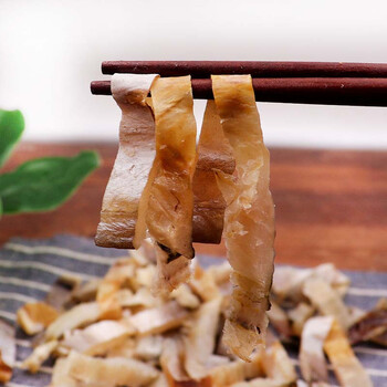 鲜进城农家鳗鱼干丝淡晒鳗鲞丝浙江风鳗鱼干台州特产海鲜干货500g火锅