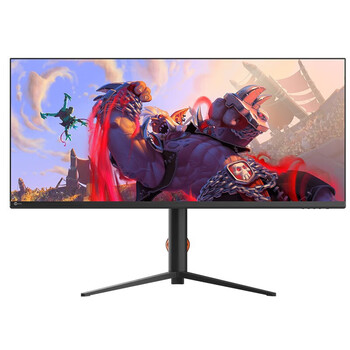 联想来酷电脑办公显示器 35英寸 21:9带鱼屏 100Hz 2K 低蓝光 旋转升降 商务办公家用显示屏 M3518QL