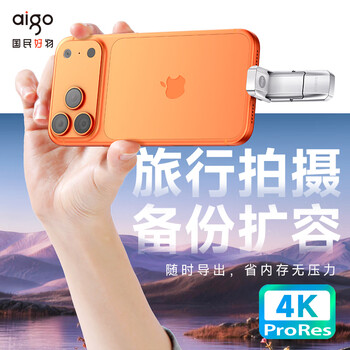 爱国者(aigo)256GB 固态U盘 双接口手机电脑两用U盘 Type-C/USB3.2 读速高达520MB/s U393 大容量高速优盘 爱国者(aigo)256GB 固态U盘 双接口手机电脑两用U盘 Type-C/USB3.2 读速高达520MB/s U393 大容量高速优盘