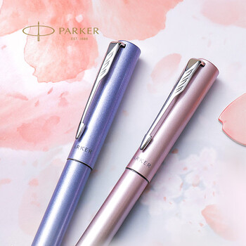 派克（PARKER）钢笔 签字笔 马年时尚温馨浪漫生日礼物伴手礼 威雅XL樱花蓝特别款礼盒