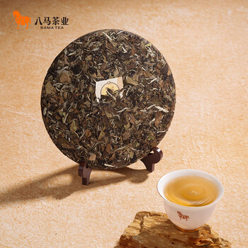 八马茶业福系列3年 白牡丹单饼 福鼎白茶 白牡丹 老白茶 300克 Z014602