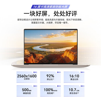 荣耀MagicBook 16 2026 AI轻薄笔记本 16吋Ultra5-336H 32G 1T 2.5K 180Hz高刷护眼屏 星辰灰 养虾本