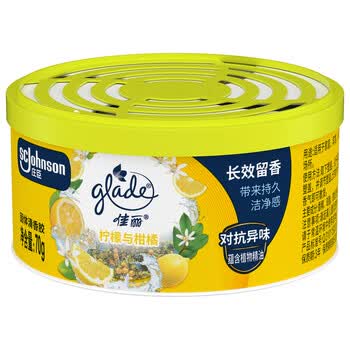 佳丽固体清香胶 70g*4盒  柠檬香