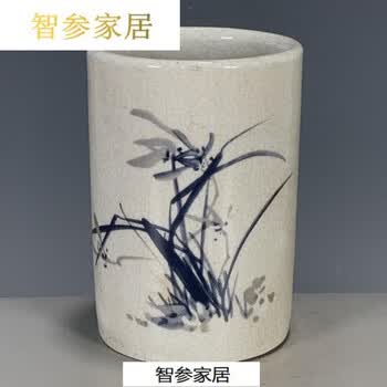 古董陶瓷笔筒价格报价行情- 京东