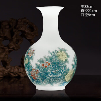 斗彩花瓶图片- 京东