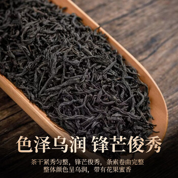 宝然正山原产小种红茶2026新茶蜜香型2罐共500g茶叶礼盒中秋节 送教师