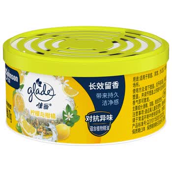 佳丽固体清香胶 70g*4盒  柠檬香