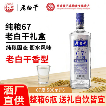 【ＮＡＫＡM UＲＡ様】白酒　衡水　老白干【珍藏版】67度　2本セット 67度老白干价格报价行情- 京东