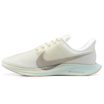 耐克登月飞马35x代跑步丨鞋zoom马拉松男女轻便长跑网面休 米色 37