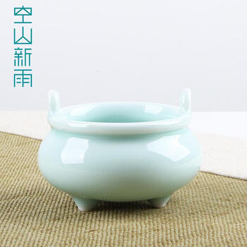 龙泉窑瓷香炉- 京东