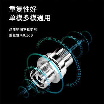 博扬（BOYANG）BY-F33 电信级FC耦合器 FC小D型接口 光纤法兰盘适配器光纤延长对接头