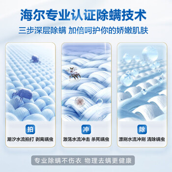 海尔(Haier)波轮洗衣机全自动家用 10公斤大容量 家电 超净洗EB100M30Pro1宿舍出租房神器 海尔(Haier)波轮洗衣机全自动家用 10公斤大容量 家电 超净洗EB100M30Pro1宿舍出租房神器