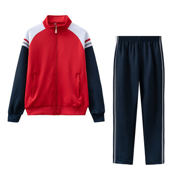 钦【优质好物】运动服团队高中班服小学中学生校服套装春季初中生校服