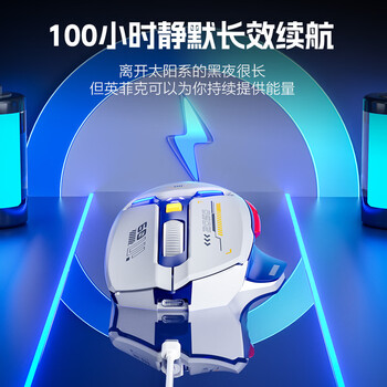 英菲克(INPHIC)IN9 无线游戏鼠标 有线蓝牙三模鼠标 右手型rgb灯效csgo吃鸡lol电竞宏台式笔记本通用 12000DPI 灰 英菲克(INPHIC)IN9 无线游戏鼠标 有线蓝牙三模鼠标 右手型rgb灯效csgo吃鸡lol电竞宏台式笔记本通用 12000DPI 灰