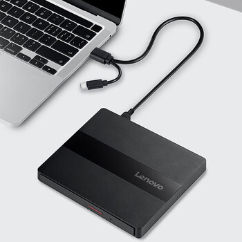 联想 8倍速 USB外置光驱 DVD刻录机 笔记本台式机移动便携外接光驱 外置多系统支持 GP70Max
