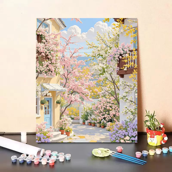 数字油画樱花价格报价行情- 京东