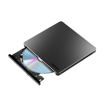 联想 8倍速 Type-C&USB外置光驱 DVD外置刻录机读刻一体 笔记本电脑移动光驱外置 DB85