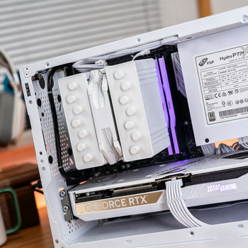 ID-COOLING（酷凛）7热管双塔式电脑CPU风冷散热器 12CM风扇  适用LGA1200/1700/AM4/5 SE-207-XT SLIM SNOW